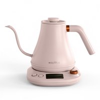 Hervidor Eléctrico Cuello De Cisne Con Control De Temperatura Mouvair Swan Rosado