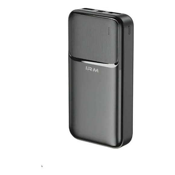 Powerbank Irm 20000mah Cargador Rápido 10w Usb Tipo C Negro Negro