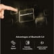 thumbnail image 4 of Auriculares Bluetooth Philips TAT3708 negros IPX5 impermeables, 4 of 4