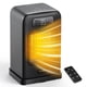 thumbnail image 1 of Escritorio pequeño Space Heater FLANUR de 1500 W con control remoto de 4 modos, negro, 1 of 6