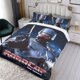 thumbnail image 3 of Robocop Conjunto de sábanas temático, trío de piezas, cómodo y amigable con la piel, diseño único, regalo de decoración para el hogar para familiares, amigos y fans,135cm *200cm, 3 of 6