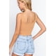 thumbnail image 5 of Top CCwholesalesclothings Scoop Neck 2 Ply Crop Honey, 5 of 5