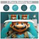 thumbnail image 5 of Super Mario 3-Piece Comforter Set for Bedroom Super Mario Bedding Set for Kids Adults Soft Microfiber Duvet Cover Set with Zipper Closure, 5 of 5
