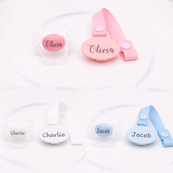 Sujetachupete Personalizado Sin Bpa