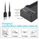 thumbnail image 3 of Kit de Cargador de Batería Kastar Panasonic DMW-BCK7E 2-Pack, 3 of 5