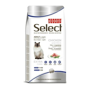 Select Cat - Select Gatos Senior 7+ Esterilizados Light 2 Kg.