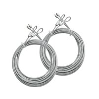 Bothyi - 4 Cables Para Puertas De Garaje De 4,1 M De Largo Que Sustituyen A Los Cables De Alto Rendimiento Para Puertas De Garaje