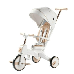 Triciclo Balance 360° 6 En 1 Plegable Blanco Lubabycas