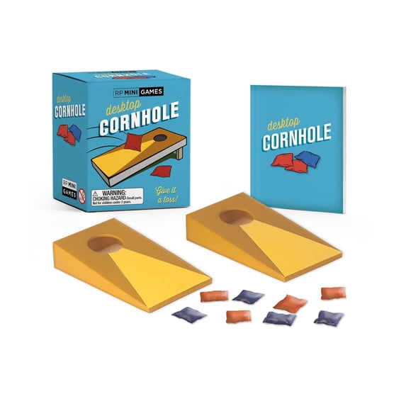 Juego de Cornhole de Escritorio Running Press Mini Editions