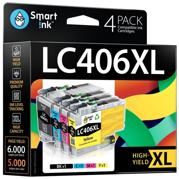 Cartucho de tinta Smart Ink LC406XL para Brother MFC-J4335DW