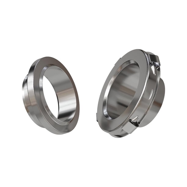 Acoplamiento Magnético para Conducto de Secadora MagVent MV-Flex Plateado Anodizado