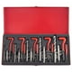thumbnail image 1 of Kit Reparacion De Hilos Dañados Insertos Helicoil 131 Pcs, 1 of 3