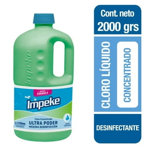 Cloro Concentrado Forte 2Kg - Impeke