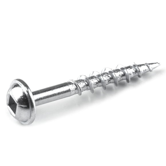 Tornillos Kreg SML-C125-5000 de zinc, 3,2 cm, rosca gruesa, 5000 piezas