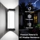 thumbnail image 2 of Aplique Exterior LED DUGWRY 24W IP65 Negro 6000K Impermeable, 2 of 3