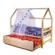 thumbnail image 1 of Cama infantil de madera, Base Cama nido casita sb - 1 plaza, 1 of 1