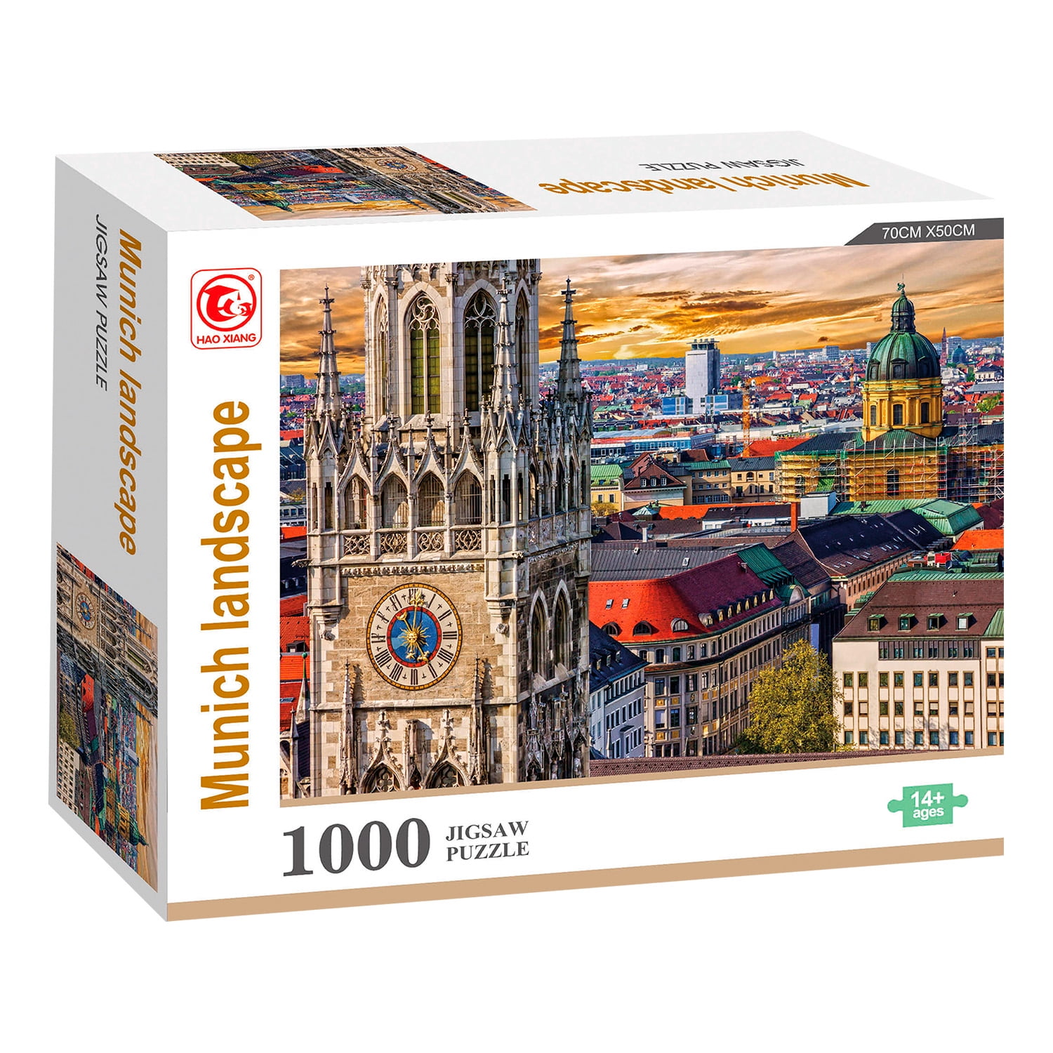 Nobel Gift - Puzzle 1000 Piezas Paisajes 23x19 Cm Múnich