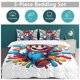 thumbnail image 5 of Super Mario 3-Piece Comforter Set for Bedroom Super Mario Bedding Set for Kids Adults Soft Microfiber Duvet Cover Set with Zipper Closure, 5 of 5