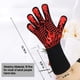 thumbnail image 3 of Guantes para barbacoa Comsmart de silicona resistentes al calor, 800 °C, antideslizantes, 3 of 7