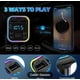 thumbnail image 2 of Transmisor Bluetooth a FM G38 con 2 USB y 1 Tipo C con LED RGB, 2 of 5