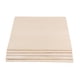 thumbnail image 5 of 10 Uds. De Hojas De Madera Para Manualidades, Placa De Madera Sin Terminar Para Grabado De Casas Y Barcos, 100mm X 100mm X 1mm, 5 of 5