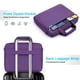 thumbnail image 5 of Bolso de hombro impermeable para laptop BAFFINA 43 cm color púrpura, 5 of 7