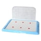 thumbnail image 3 of Bandeja De Arena Para Mascotas, Orinal Para Perros, Inodoro Pequeño, Soporte Para Almohadilla De Animales, Caja De Arena Para Perros, Azul, 3 of 5