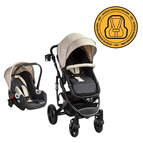 Coche Cuna Travel System Cosmos Beige | Lider