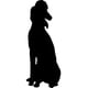 thumbnail image 1 of Decomural Sitting Poodle Dogs Pets WS-32623, 1 of 2