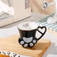 thumbnail image 3 of Mug, Taza Cerámica Huellita, Kawaii 300 Ml Color Negro, 3 of 3