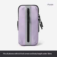 Xusx111 - Correr Soporte De Teléfono Brazalete, Bandas De Brazo Para El Ejercicio, Correr Brazalete Para Teléfono Celular, Cartera De Teléfono Soporte De Teléfono Celular Para Caminar (Púrpura)