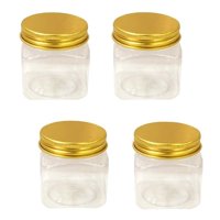 Genérico - 4 Potes Plasticos Frascos Plasticos Pote Plastico Frasco