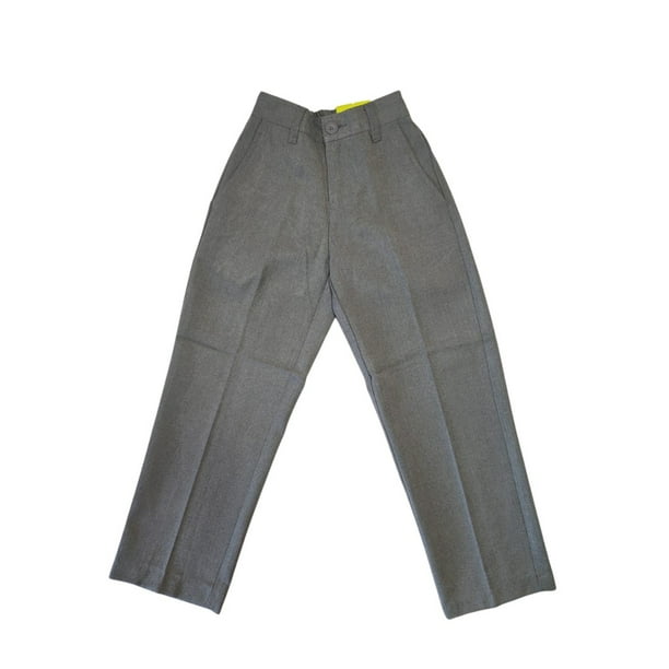 Pantalón Hombre Colegio Clásico Gris Tallas 12-16 Lider