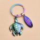 thumbnail image 1 of Five Color Turtle Awesome Keychain For Men, Creative Gift For Men, 1 of 5