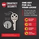 thumbnail image 3 of Pomo de puerta Kwikset Maven Entry con cerradura y llave, negro mate, 3 of 8