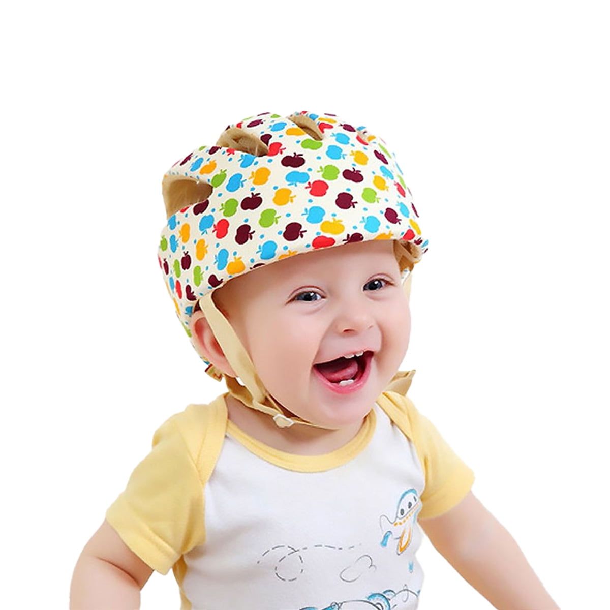 Mundo Online - Casco Proteccion Seguridad Bebe Antigolpe Gateo Beige