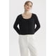 thumbnail image 1 of Polera Mujer Tapado Amarra Negro, 1 of 4