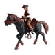 thumbnail image 4 of Colección De Juego De Estatuilla De Caballo De Simulación Para Decoración De Diseño De Escena DIY Negro Y Marrón, 4 of 5