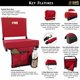 thumbnail image 2 of Asiento de Estadio BRAWNTIDE Compact Premium 183 kg, 2 of 6