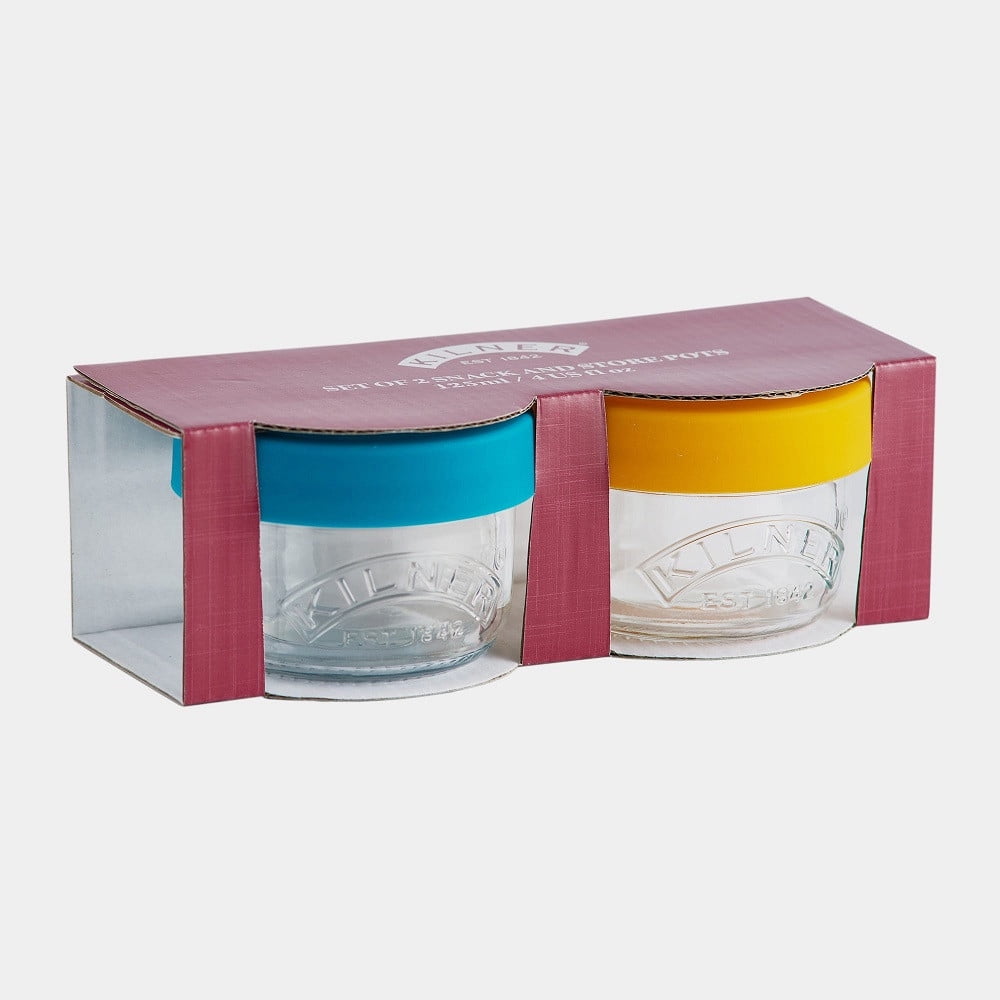 Kilner - Set 2 Frascos Snack 125 Ml