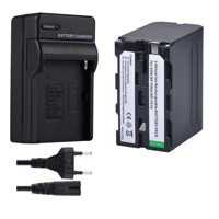 Genérico - Batería Np-F970 // Np-F960 + Cargador Bc-Vm10 Sony Alternativo