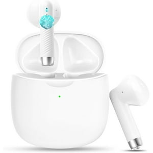 Aaronmei Auriculares Inalámbricos Bluetooth 5.4 Blanco