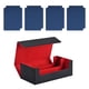 thumbnail image 4 of Caja De Baraja De Cartas Coleccionables, Juguete De Tarjeta De Recolección Fuerte, Estuche Para Tarjetas Deportivas De Cuero PU, Negro, Rojo, Azul Oscuro, 4 of 5