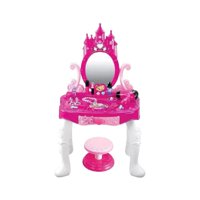 Click Ventas - Mesa De Belleza Castillo Princesas Niñas Espejo Con Silla