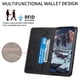 thumbnail image 4 of Funda tipo cartera con bloqueo RFID para iPhone 17 Pro Max Con tapa abatible, portatarjetas, cierre magnético, TPU y soporte Negro, 4 of 6