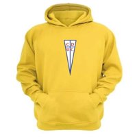 Genérico - Polerón Canguro U Católica Amarillo Talla M Unisex