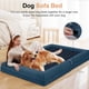 thumbnail image 3 of Cama para Perro Grande NANUYA Ortopédica Impermeable Azul Marino 96x71 cm, 3 of 7