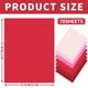 thumbnail image 2 of Cartulina PENPRIS 70 hojas en tonos rojos, 7 colores degradados, 250 g/m², 2 of 6