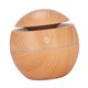 thumbnail image 1 of Humidificador De Vapor De Aire USB De Grano De Madera De 130 Ml Para Coche De Oficina En Casa Marrón Claro, 1 of 5