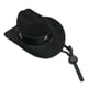 thumbnail image 4 of Perro Sombrero De Vaquero Festival Mascota Perro Gato Sombrero Mascota Perro Sombrero De Vaquero Ajustable Negro, 4 of 4